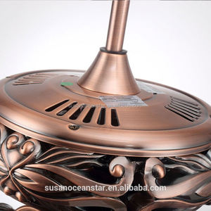 Nueva radio ventilador <span class=keywords><strong>estufa</strong></span> de madera restaurante luz <span class=keywords><strong>colgante</strong></span> grande - Product Image 6