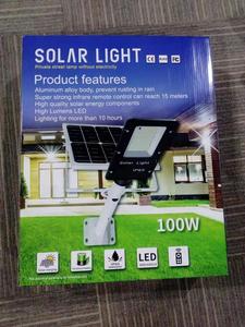 Lumière actionnée solaire pour l'usage de rue 50 w 100 w 150 w 200 w solaire <span class=keywords><strong>lampadaire</strong></span> extérieur avec lumens élevés - Product Image 6