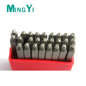 中国制造的钢冲压字母和数字冲压机，用于压铸件的 HSS 数字冲孔机, 印刷工具的字母和数字冲头
