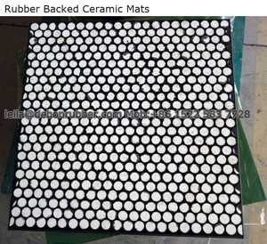 ناقل منحرف شلال المطاط السيراميك ارتداء لوحة بطانة - Product Image 4