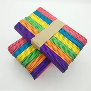 Bâtonnets colorés pour enfants, lot de pièces, qualité alimentaire, vente en gros, artisanat DIY