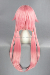 <span class=keywords><strong>Parrucca</strong></span> Sintetica di Alta Qualità da 100cm, Stile The Future Diary Gasai Yuno, <span class=keywords><strong>Rosa</strong></span> Chiaro, per Cosplay e Feste - Product Image 5
