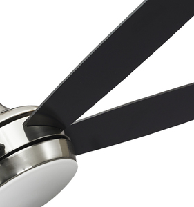 Bàn Chải Nickel Cấu Hình Thấp Chiếu Sáng Trang Trí Ván Ép 5 Lưỡi Led Quạt Trần Với Ánh Sáng Và Từ Xa - Product Image 3