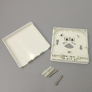 86 Type 2 Core Desktop Small Ftth roset SC Fiber Optic Wall <span class=keywords><strong>Terminal</strong></span> Box Fiber Faceplate Fiber Optic Socket Rosette Box - Product Image 4