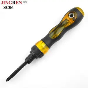 Double-head Extension T type ratchet screwdriver MagneticTelescopic Screwdriver