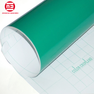 Rouleau de <span class=keywords><strong>vinyle</strong></span> auto-adhésif, en <span class=keywords><strong>vinyle</strong></span> Double face, couleur vert mat, pour coupe - Product Image 4