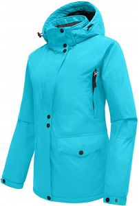 Ski <span class=keywords><strong>Salopette</strong></span> Femmes Capuche Amovible Étanche <span class=keywords><strong>Neige</strong></span> Veste - Product Image 4