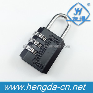YH9057 Réinitialisable À <span class=keywords><strong>3</strong></span> Chiffres Combinaison Voyage Bagages Valise Cadenas - Product Image 2