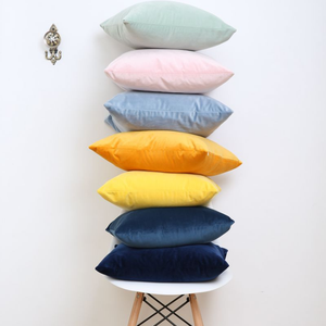 Promotional Solid Color <strong>Velvet</strong> <strong>Cushion</strong> <strong>Cover</strong> Super Soft Decorative <strong>Velvet</strong> <strong>Cushion</strong> <strong>Cover</strong> - Product Image 1