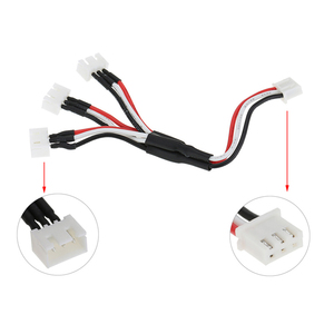Servomontaje de baterí<span class=keywords><strong>a</strong></span> macho y hembra de fábrica, conector de cable JST SM TRX, arnés de cables/cable de extensión para aviones no tripulados remotos - Product Image 2