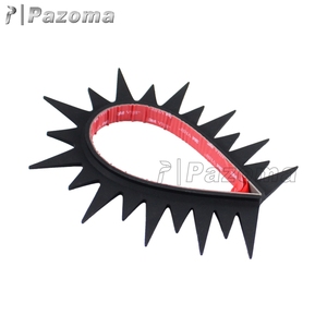 Torc Pazoma — casque de moto en caoutchouc, Style irrégulier, mohawk, 3M, casque de vélo hors route - Product Image 3