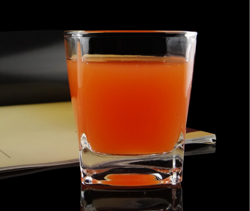 Factory direct supply square whiskey glass cup
