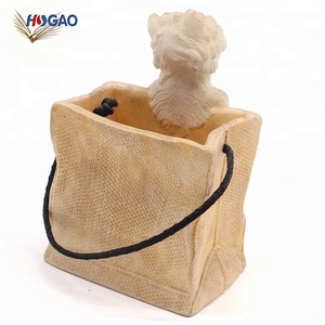 Suptec — support de stylo de <span class=keywords><strong>chien</strong></span> OEM, en résine 3D, support de rangement créatif pour décoration de bureau, vente en gros - Product Image 4