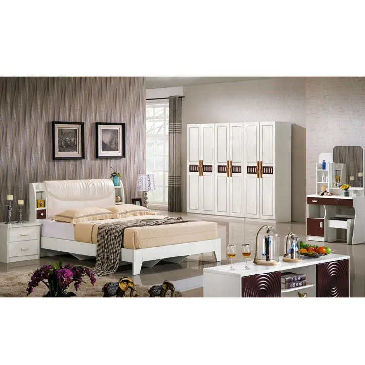 Mobili per camera da letto di lusso per Hotel di Design moderno letto matrimoniale Extra Large confortevole