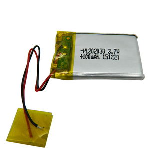 סין סוללה יצרן קטן נטענת 3.7 v 202030 100 mah lipo סוללה - Product Image 2