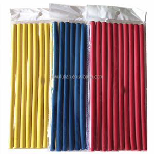 Lot <span class=keywords><strong>de</strong></span> 10 bigoudis souples en mousse pour cheveux, tiges flexibles pour boucles - Product Image 6