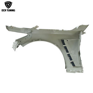 Kit de carrosserie en fer non peint Q50 pour Infiniti Q50 <span class=keywords><strong>Q50S</strong></span>, garniture de garde-boue avec évents d'air, 2014-2018, extérieur de voiture - Product Image 5