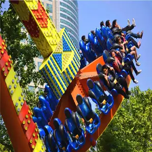 Fun theme park attractions Big Pendulum / Meteor Hammer adults amusement ride