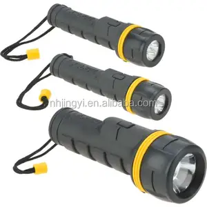 Buena calidad 2AA/3AAA/2D de antorcha para la promoción impermeable linterna led