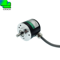 Encodeur 24V pour PLC, capteur numérique de phase ABZ, encodeur rotatif incrémental, capteur d'angle 360 P/R, capteur de vitesse, encodeur rotatif