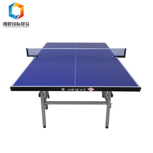 Mới 15mm Độ dày đơn gấp bảng Bảng bóng bàn với bánh xe di chuyển nhà máy cung cấp <span class=keywords><strong>ping</strong></span> <span class=keywords><strong>pong</strong></span> bảng cho cạnh tranh - Product Image 1