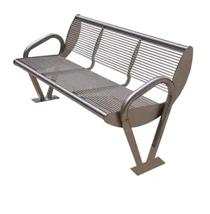 outdoor furniture stainless steel 316 park bench