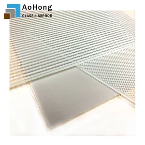 Печать на плоском стекле текстурированный лист 5 мм до 19 мм Шелкография печатное закаленное стекло
