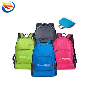 Thấp moq không thấm nước chiến thuật có thể gập lại Nylon Túi giản dị thể thao ngoài trời du lịch tùy chỉnh ba lô - Product Image 2