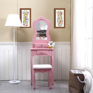 Coiffeuse en bois pour bébé Almirah Huda <span class=keywords><strong>Beauty</strong></span> Cosmetics New Design - Product Image 5
