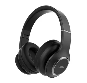Bluetooth 5.0 Headphones For Smart Phone Gadgets High Sound Quality Wireless Headsets with Mic Fashion Plastic OEM Logo