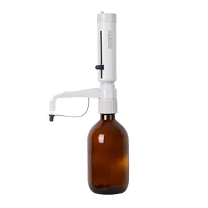 Rongai dispensador de alta qualidade, dispensador de alta qualidade de garrafa de volume variável para venda, resistência ao ácido geral usado no laboratório