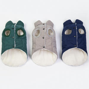 Mantel Anjing Gaya Inggris Tebal Hangat Nyaman Cukup Hangat Pakaian Hewan Peliharaan - Product Image 6