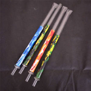 Nuovo progettista Stampa logo adattatore shisha narghilè tubo tubi di <span class=keywords><strong>vetro</strong></span> boccaglio - Product Image 1
