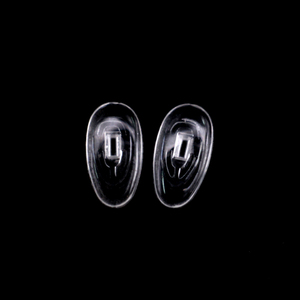 רפידות האף משקפיים סיליקון לוגו מותאם אישית סיטונאי - Product Image 1