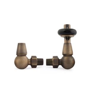 <span class=keywords><strong>Radiateur</strong></span> thermostatique traditionnel en <span class=keywords><strong>fonte</strong></span>, mitigeurs crochet en laiton, vintage - Product Image 1