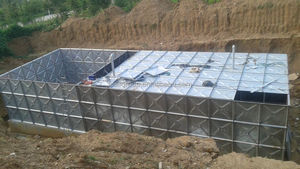 Tanque de almacenamiento de <span class=keywords><strong>agua</strong></span> subterránea grande, Rectangular, GSC, BDF, Modular - Product Image 6