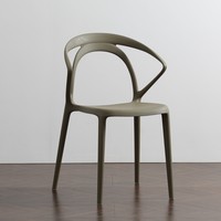 Chaise de restaurant en résine de fabrication en gros, chaise de café, chaise de magasin, chaise blanche et noire monobloc, chaise de salle à manger moderne en plastique d'extérieur