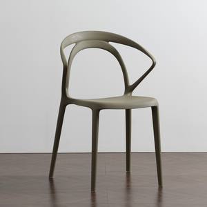 Wholesale Factory Furniture Resin Restaurant Cafe Shop <strong>Chair</strong> <strong>White</strong> Black Monoblock Modern Outdoor Dining Plastic <strong>Chair</strong> - Product Image 5