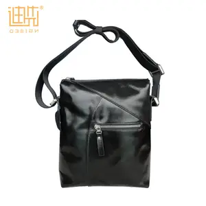 Groothandel Italië Kleine Cross Body Schouderriem Handtas Echt Lederen Custom Messenger Bag