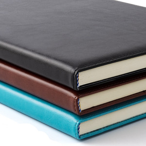 Di alta qualità su ordinazione conferenza di lavoro di registrazione handmade ufficiale di scuola impermeabile A4 nero notebook in pelle - Product Image 5