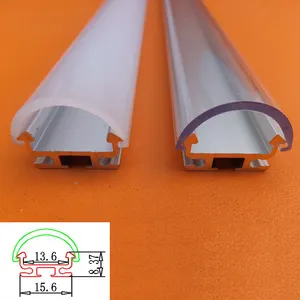 중국 custom led 빛 알루미늄 압출 프로필 manufacturer