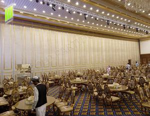 <span class=keywords><strong>Arabia</strong></span> Saudita de paneles de pared para salón de hotel corredera de pared de partición en China salón de Bodas de pared de partición - Product Image 2