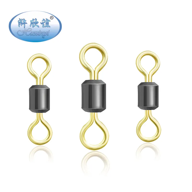 Double color rolling swivel carp Fishing Tackle Accessories for fishing