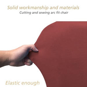 Couvertures de <span class=keywords><strong>chaise</strong></span> de Spandex d'événement de <span class=keywords><strong>chaise</strong></span> de Banquet de mariage faites sur commande d'usine de <span class=keywords><strong>haute</strong></span> qualité - Product Image 2