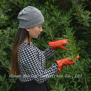 ¡ Nuevo! Moda para mujer de Pelo de Piel de Oveja de Cuero Guantes De Napa con Bowknot - Product Image 3
