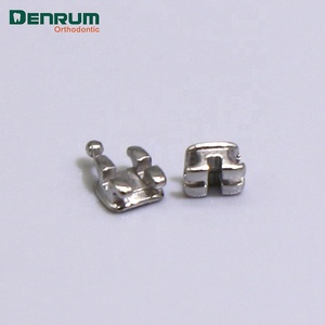 Zahnärztliche Kieferorthopädische Metall-Mini-Geousis-Edgewise-<span class=keywords><strong>Brackets</strong></span> 0,022 3-Haken Ortho-<span class=keywords><strong>Brackets</strong></span> - Product Image 3