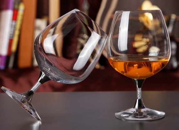 Wholesale  brandy glass Lead Free Crystal Wine Glass Brandy  Glass Brandy Glasses