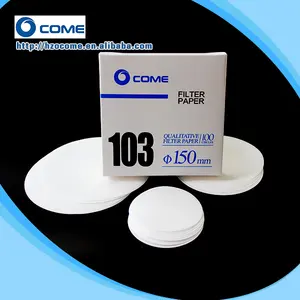 Whatman Quantitative Filter Paper Circles, 11 Micron, 10.5 s/100mL/sq inch Flow Rate, Grade 1, 125mm Diameter