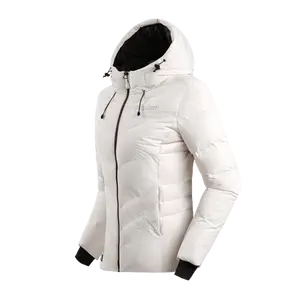 2020 Brand Custom 90 Duck Down 10 Feather Jacket Women Winter Coat Parka Jacket