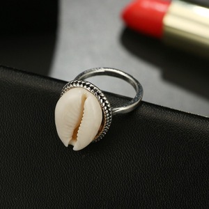TL-26リングジュエリーイニシャルシンプルコンクシェルリング - Product Image 3